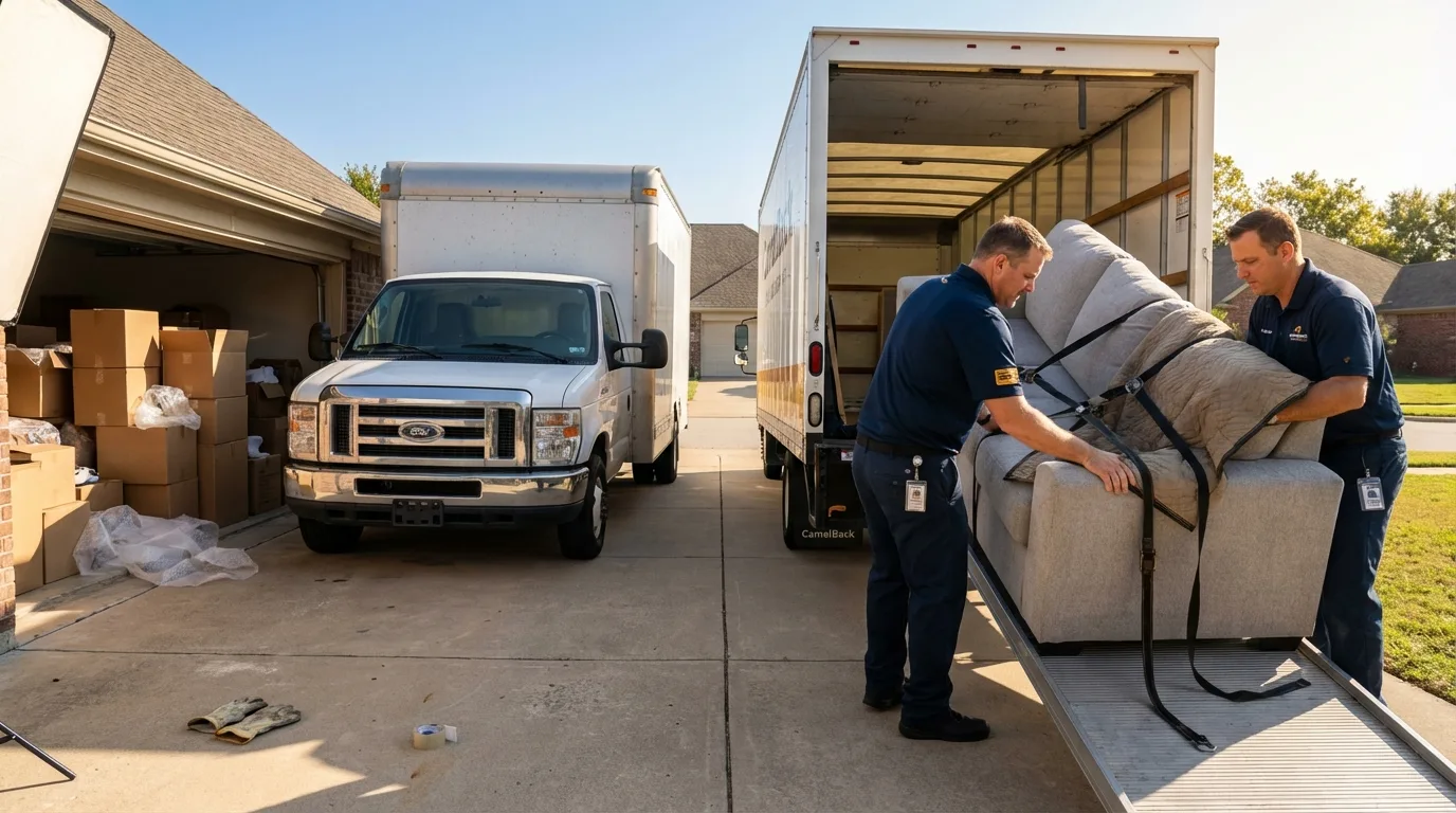 DIY truck vs professional crew comparison in Collinsville