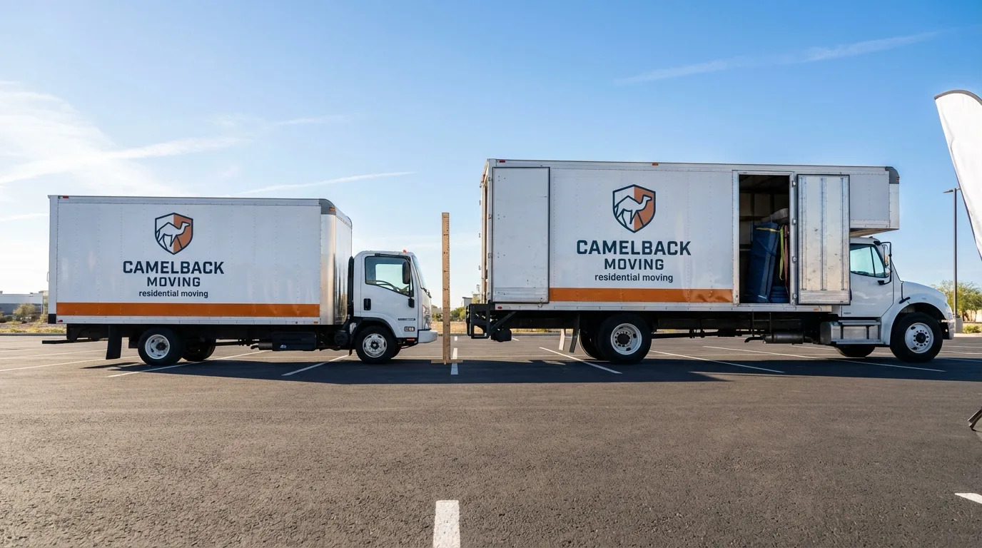 Moving truck size capacity guide in Collinsville